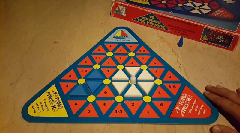 Επιτραπέζιο – Το Τρίγωνο της Γνώσης (πως παίζεται;;;)