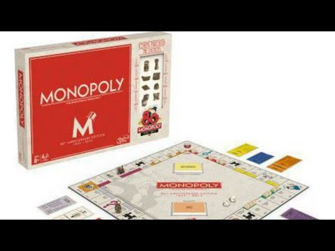 Επιτραπέζιο Monopoly Επετειακή Έκδοση 80 Χρόνων (παρουσιάζει)