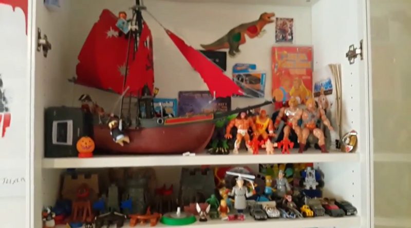 Η βιτρίνα με τα παιχνίδια