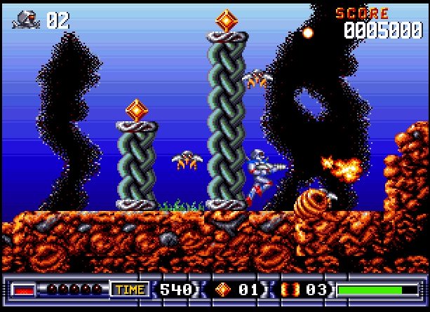 Turrican II – Retro Review by Retroshowcase.com