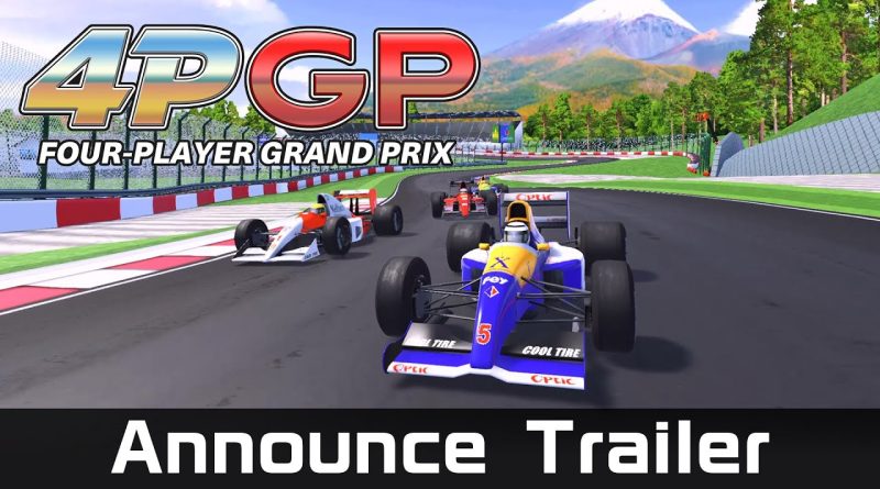 4PGP Four-Player Grand Prix: Νέο Arcade Racing Παιχνίδι για Switch και PC με Multiplayer Δυνατότητες
