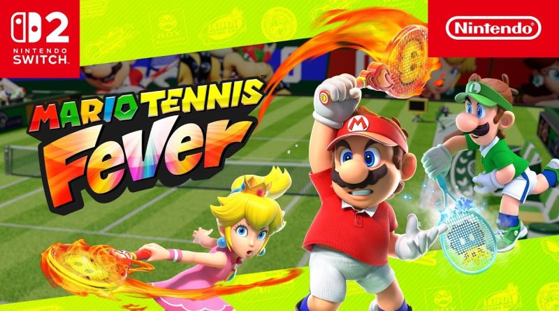 Σερβίς με φρέσκο trailer του Mario Tennis Fever