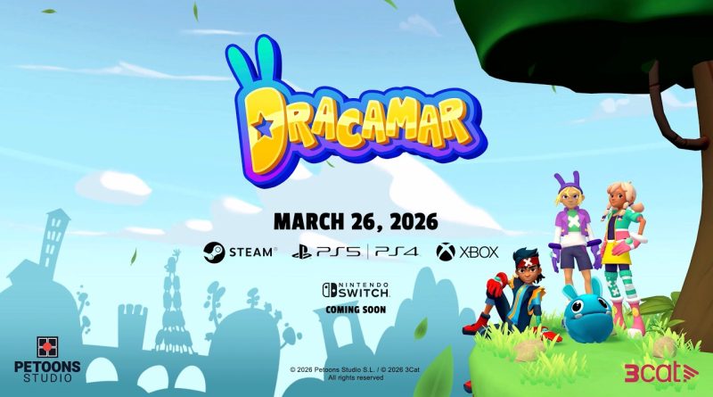 Το Dracamar ανακοινώθηκε για τις 26 Μαρτίου σε PS5,Xbox Series,PS4 Xbox One και Steam ενώ τον Απρίλιο έρχεται και στο Switch