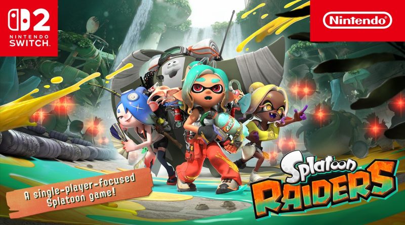 Νέα Καλαμαρόπεριπέτεια με το Splatoon Raiders  στις 23 Ιουλίου