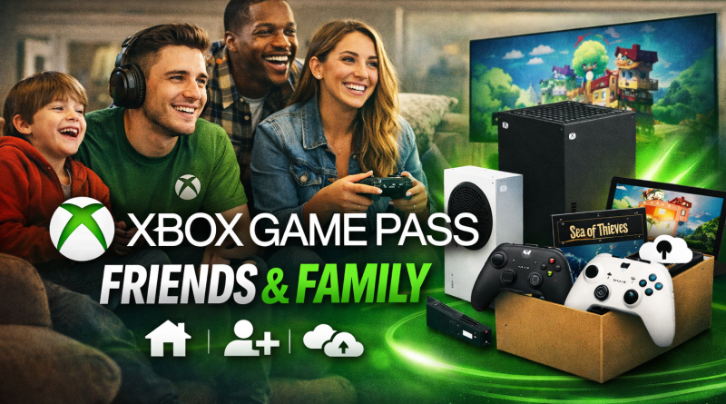 Xbox: Ενημέρωση για το πρόγραμμα Game Pass “Friends & Family