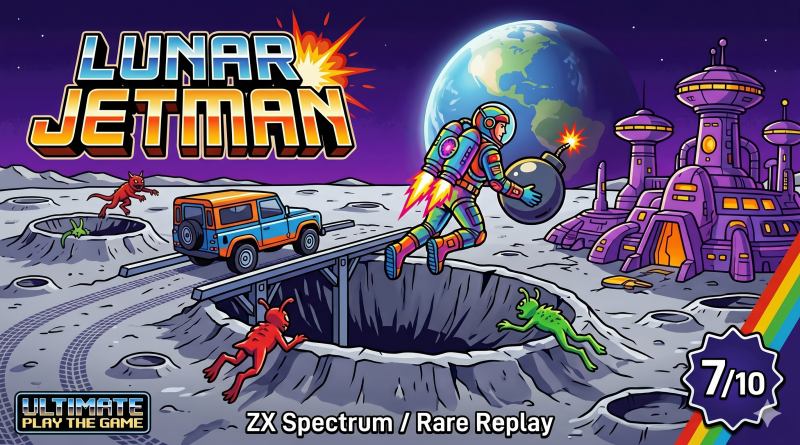 Mini Review: Lunar Jetman (ZX Spectrum / Rare Replay)