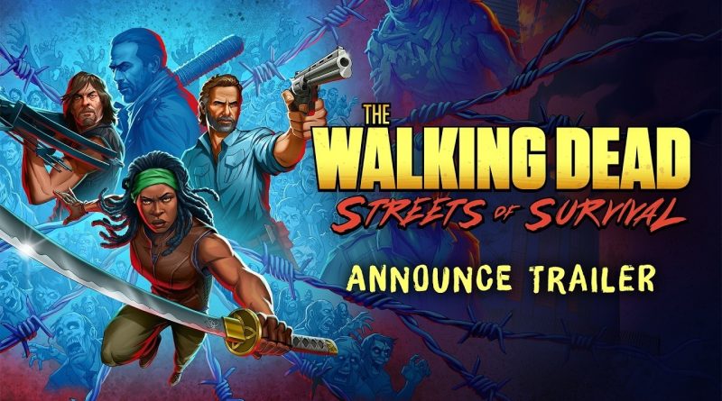 Ζόμπια και ξυλίκι στο The Walking Dead: Streets of Survival