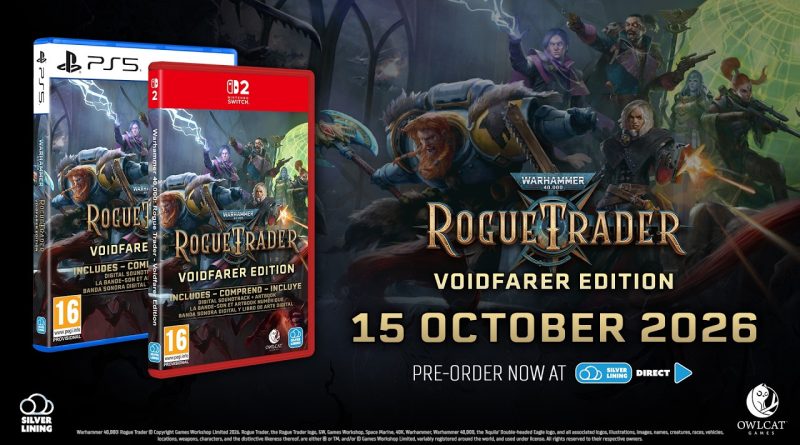 Φυσική μορφή για το Warhammer 40,000: Rogue Trader “Voidfarer Edition”