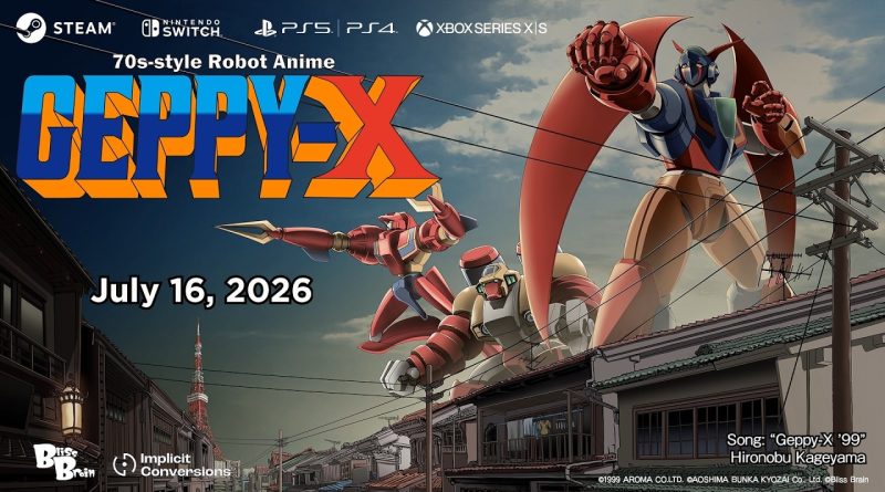 70s-style Robot Anime Geppy-X | Review by Greco_gamer