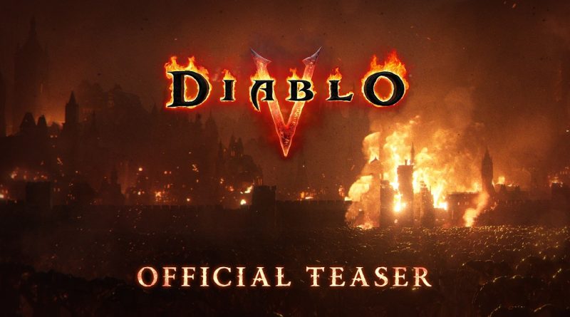 Ανακοίνωση για Diablo V την άνοιξη του 2029