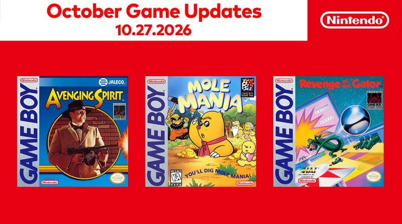 Gameboy προσθήκες στο Nintendo Switch Online από 27 Οκτώβριου